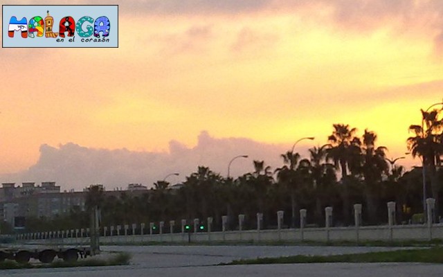 Atardecer desde Huelin